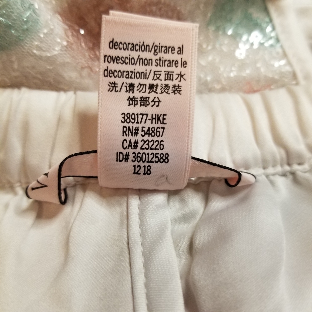 VS Sequin pastel heart retro lounge shorts - Picture 7 of 9